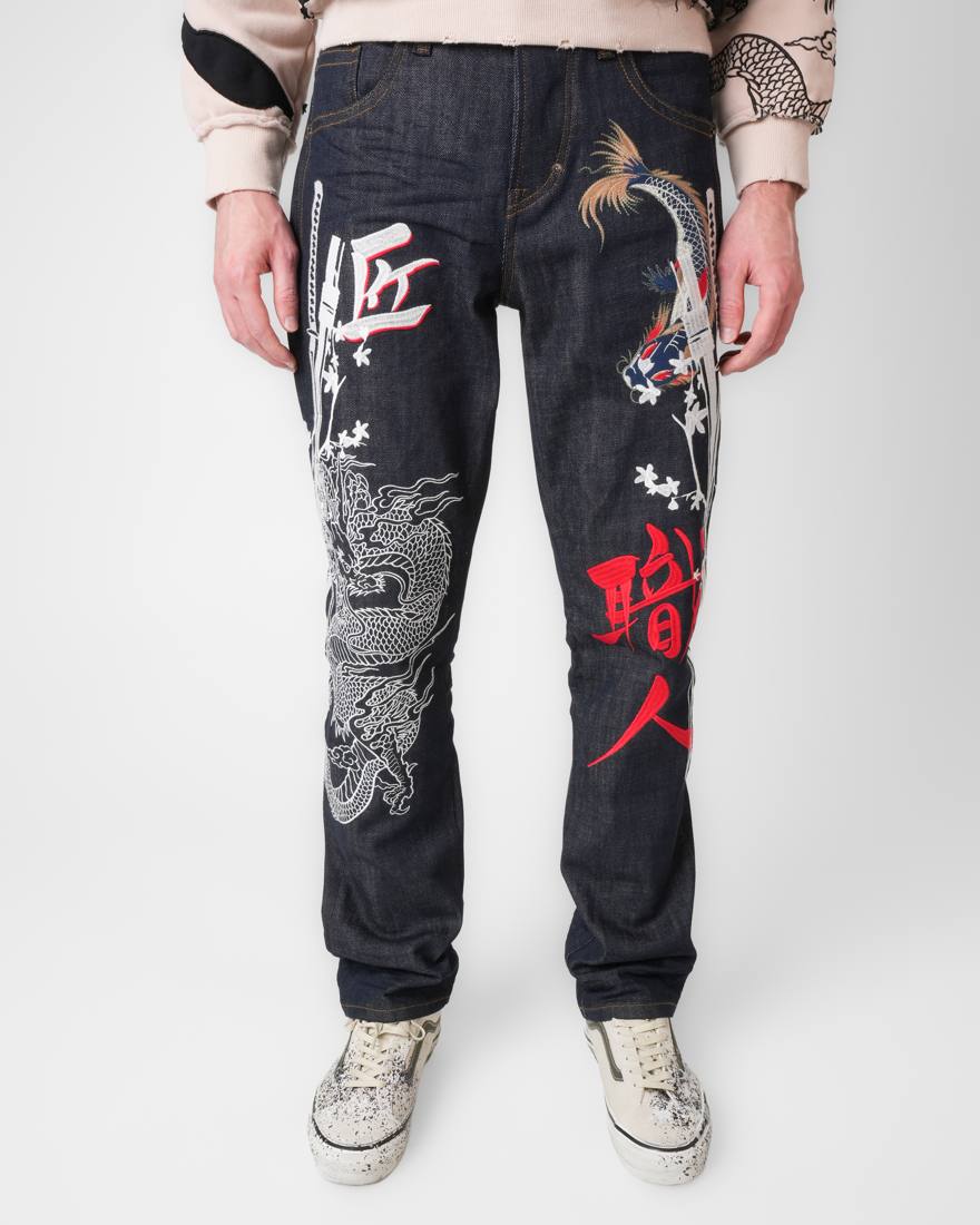 Ronin Jean in Raw Indigo
